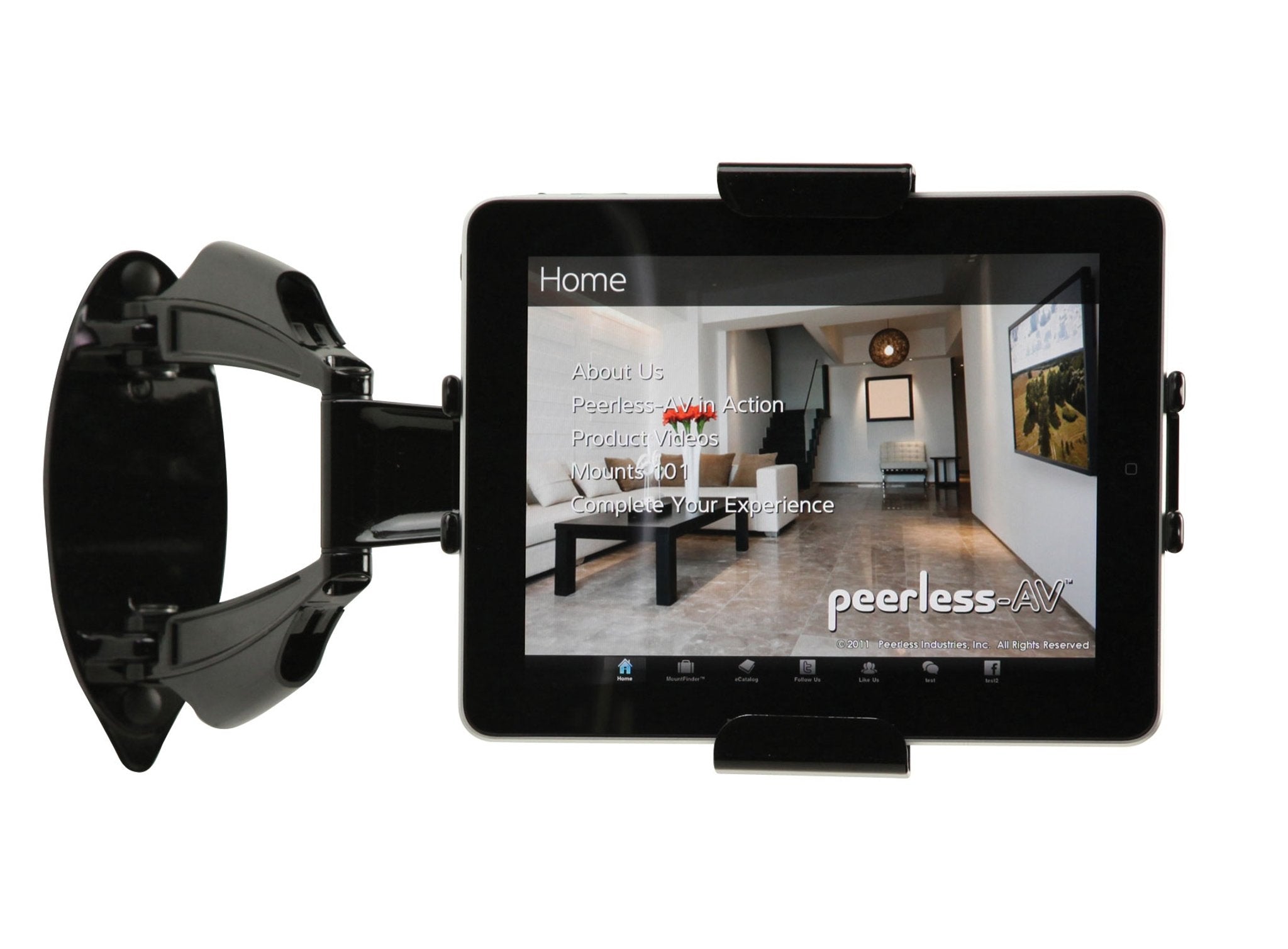 Peerless SA730P tv-bevestiging 73,7 cm (29") Zwart SA730P