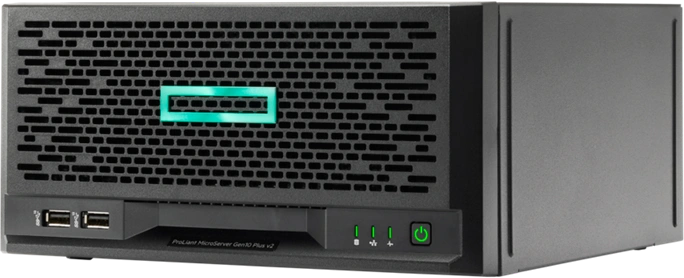 ProLiant MicroServer Gen10 Plus - Intel Xeon E-2314 / 2.80GHz - 16 Go RAM - 4 LFF - Alimentation 180W P54649-421