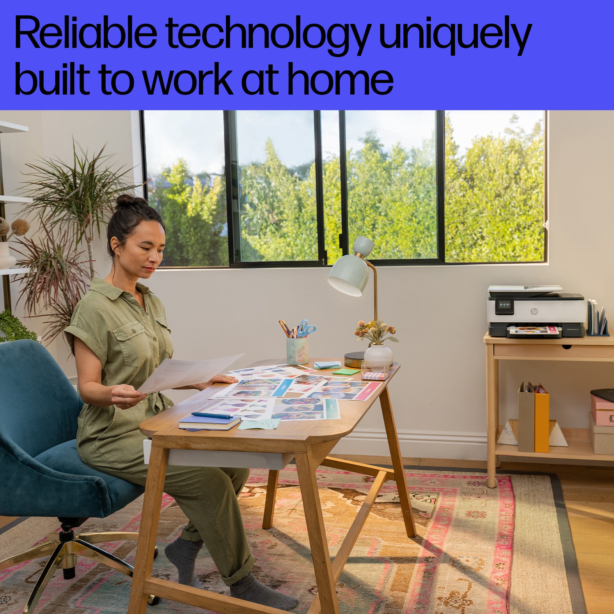 HP OfficeJet Pro 8124e Sans fil All-in-One Couleur Imprimante, Instant Ink; Impression recto-verso 405U7B#687