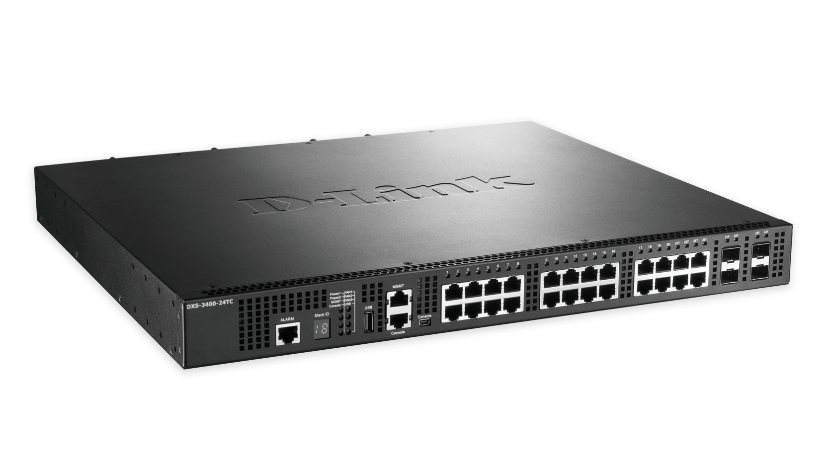 D-Link DXS-3400-24TC netwerk-switch Managed L3 Gigabit Ethernet (10/100/1000) 1U Zwart DXS-3400-24TC