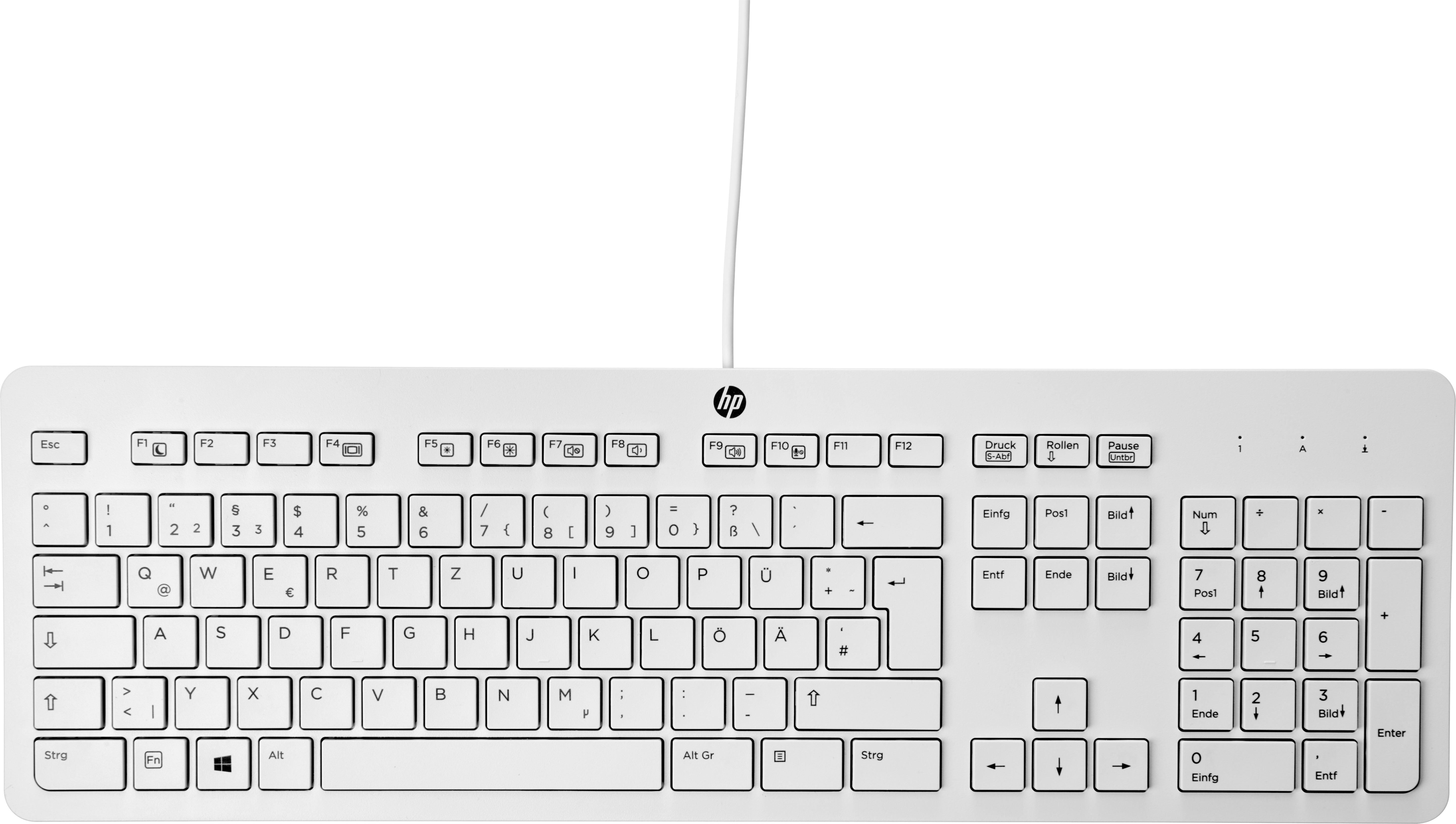 HP Clavier professionnel ultra-plat USB (gris) 911503-L31