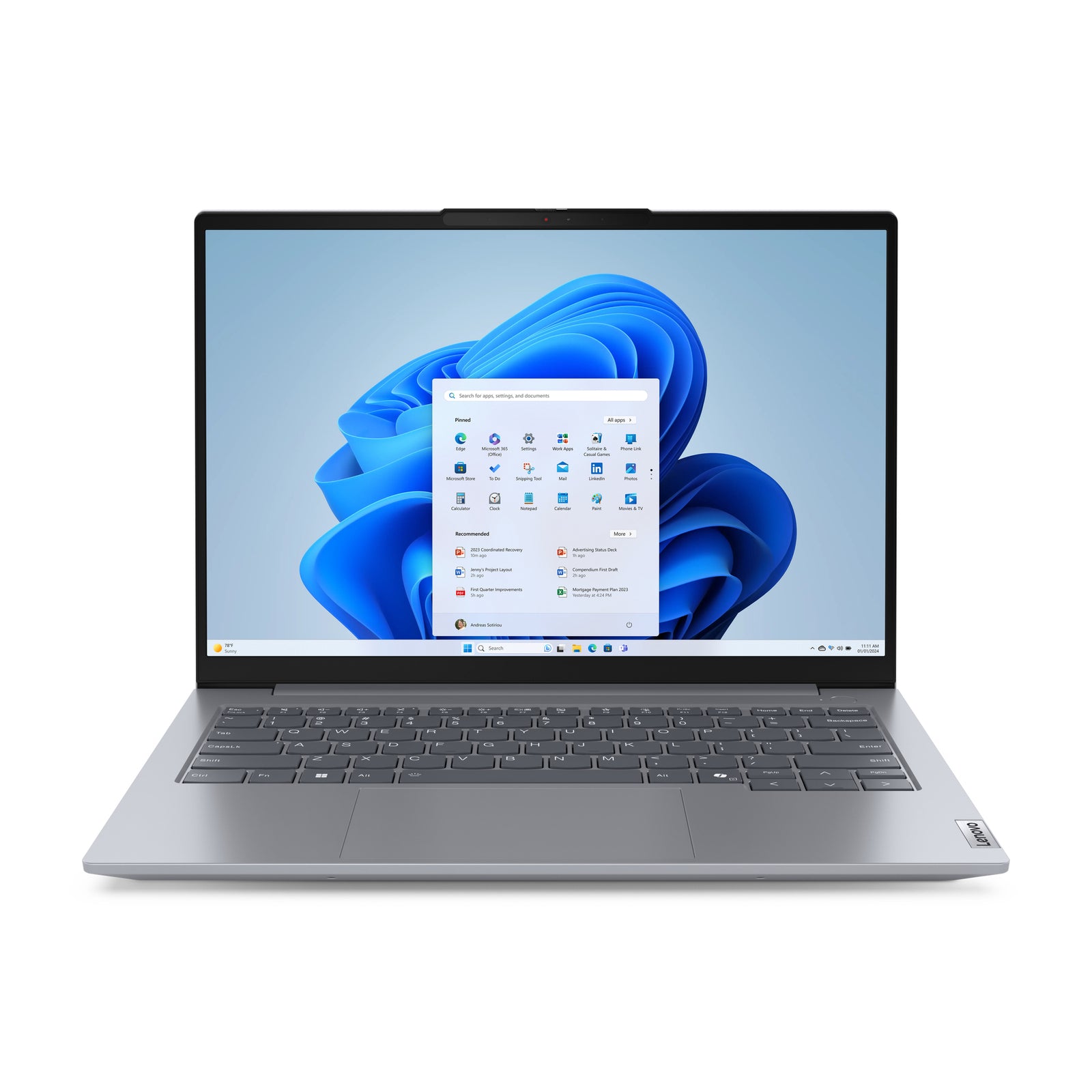 ThinkBook 14 G7 ARP - 14 inch - AMD Ryzen 5 7535HS - 16GB RAM - 512GB SSD - Windows 11 Pro - Compridis