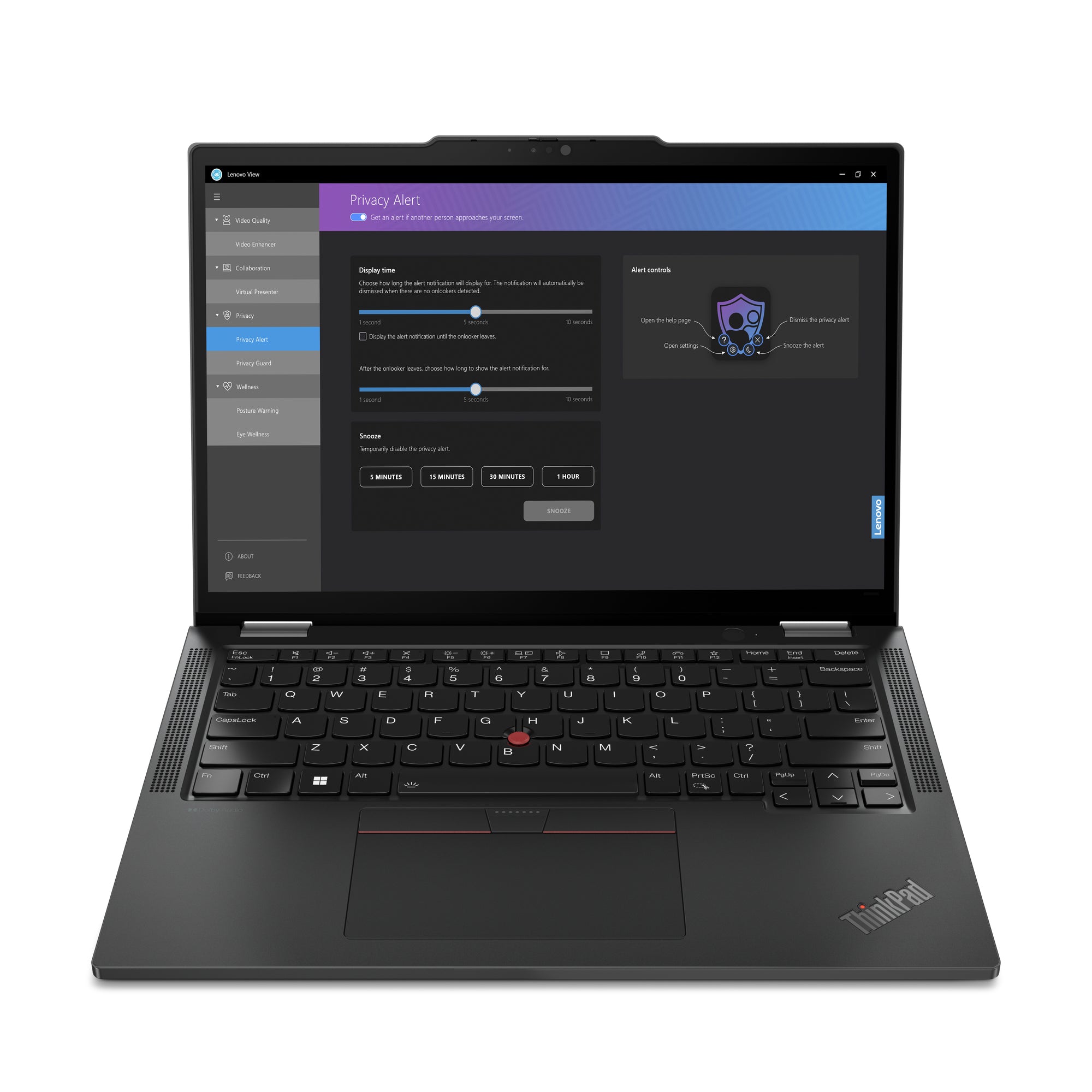 Lenovo ThinkPad X13 2-in-1 Gen 5 Intel Core Ultra 5 125U Hybride (2-en-1) 33,8 cm (13.3") Écran tactile WUXGA 16 Go LPDDR5x-SDRAM 512 Go SSD Wi-Fi 6E (802.11ax) Windows 11 Pro Anglais britannique Noir 21LW001EUK