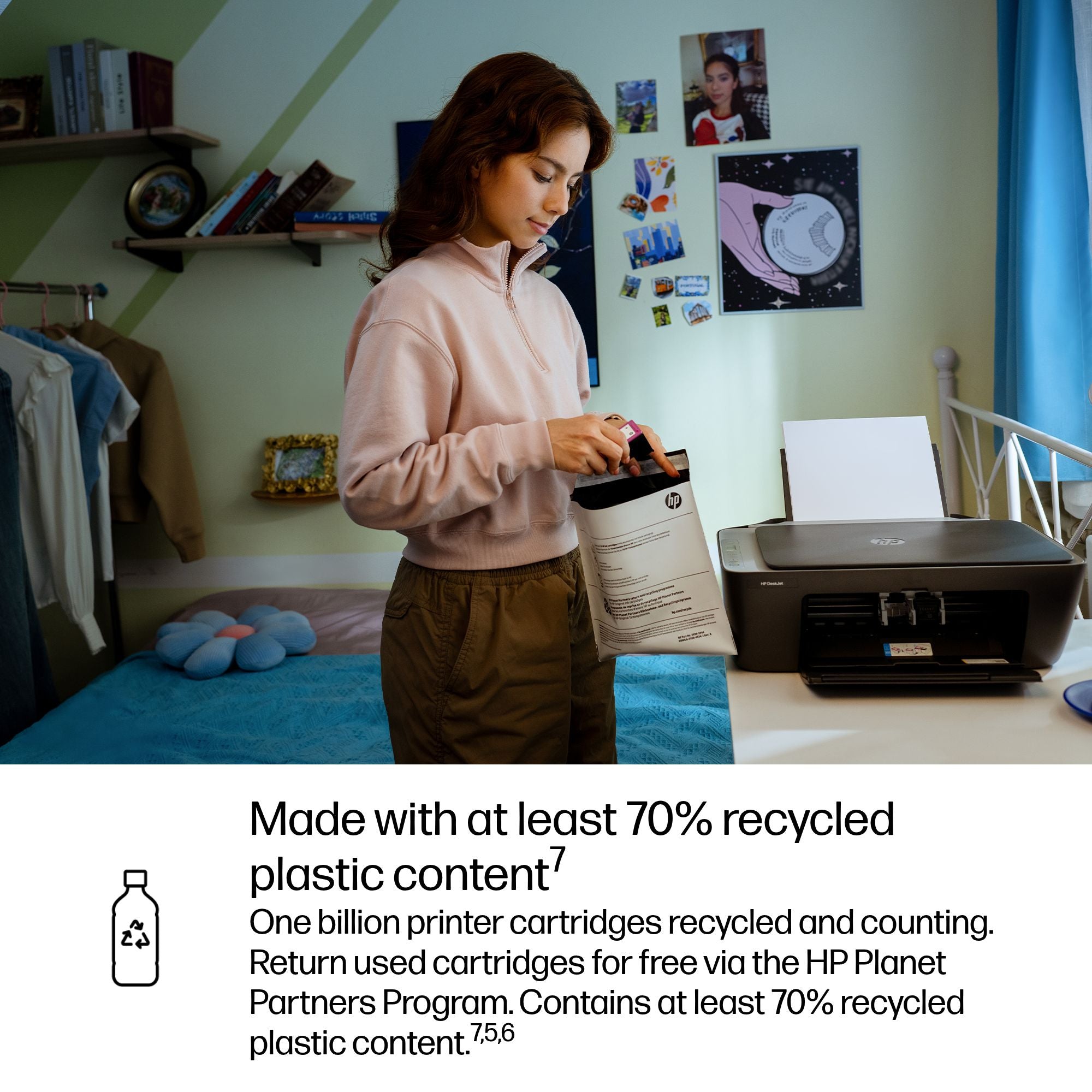 HP DeskJet 2910 All-in-One Printer 89F98B - Print, kopieer, scan