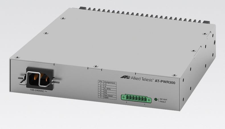 Allied Telesis AT-PWR300-50 power supply unit 300 W 1U Grijs 990-006217-B51