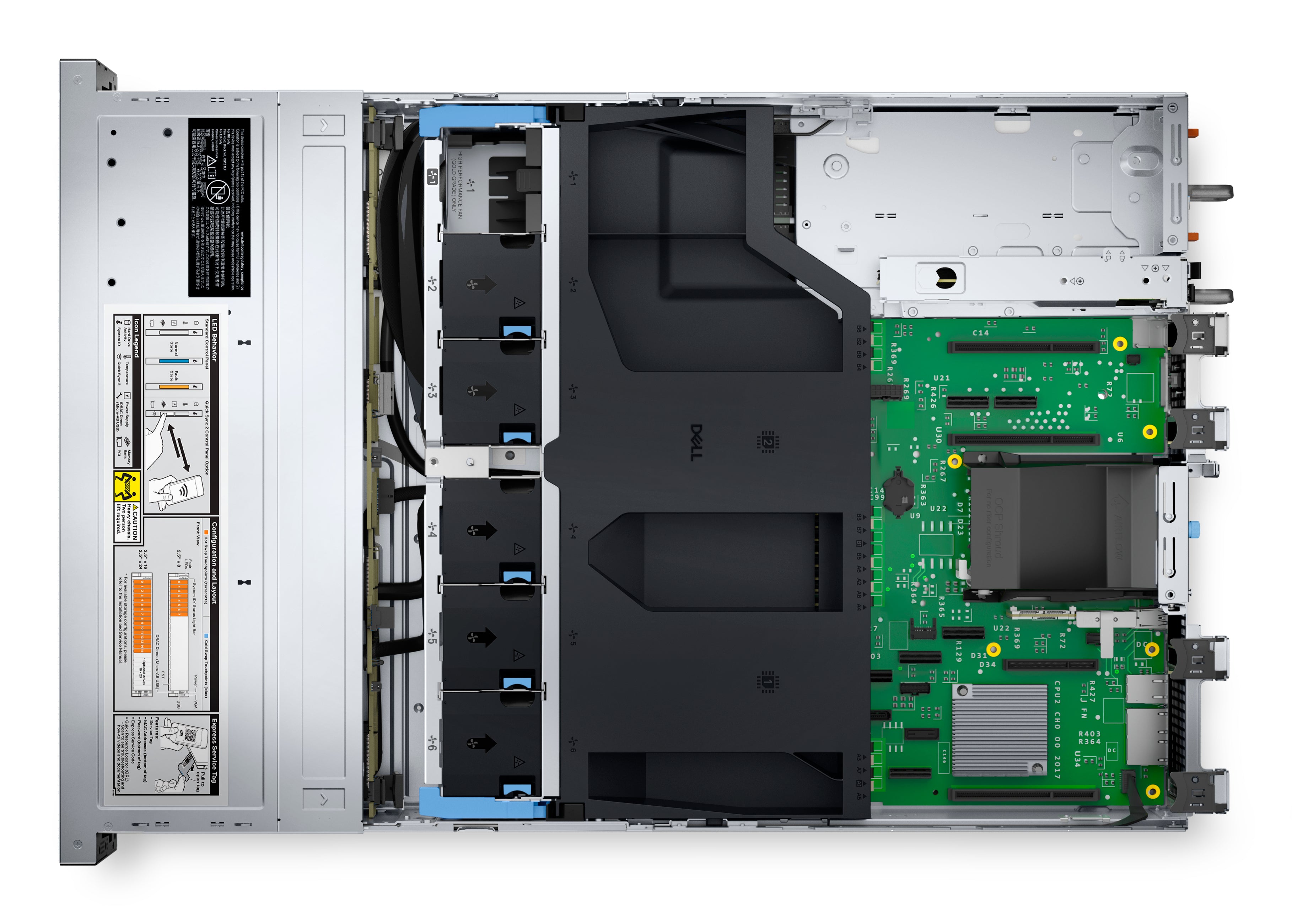 DELL PowerEdge R550 serveur 480 Go Rack (2 U) Intel® Xeon® Silver 4314 2,4 GHz 32 Go DDR4-SDRAM 1100 W 25G33