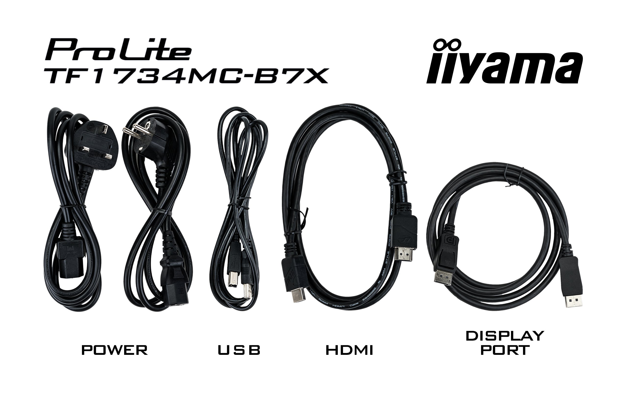 ProLite Écran Tactile 17 pouces - Moniteur Open Frame TN LED - 1280x1024 TF1734MC-B7X