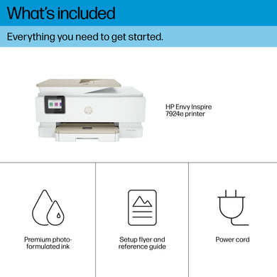 HP ENVY Inspire 7924e All-in-One Printer - Kleur - 15 ppm - Portobello