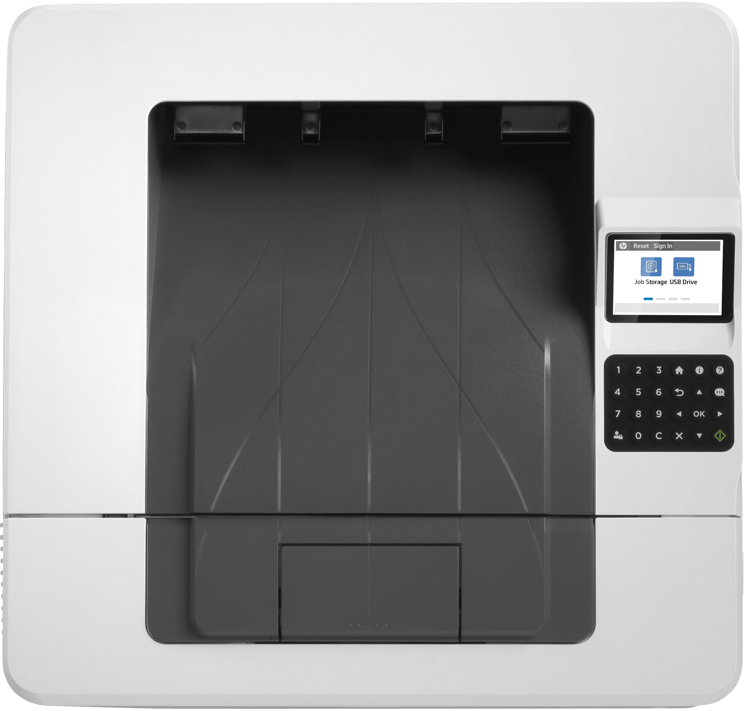 HP LaserJet Enterprise M406dn, Noir et blanc, Imprimante pour Entreprises, Imprimer, Taille compacte; Sécurité renforcée; Impression recto-verso; Éco-énergétique; Impression USB en façade 3PZ15A#B19