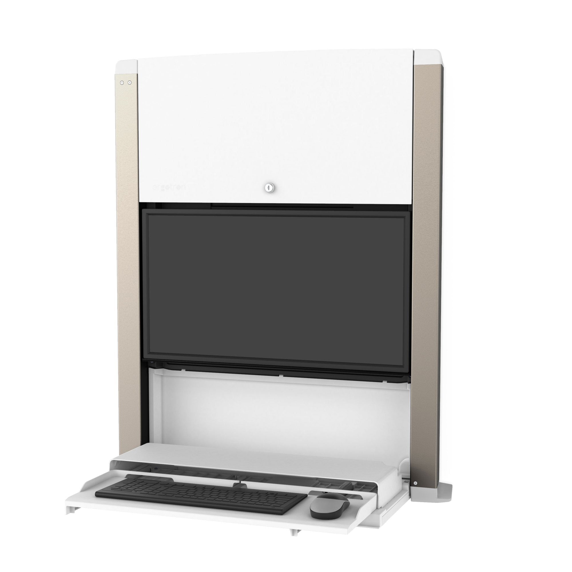 ERGOTRON Carefit zit-sta-cabine wit 61-367-030 - Compridis