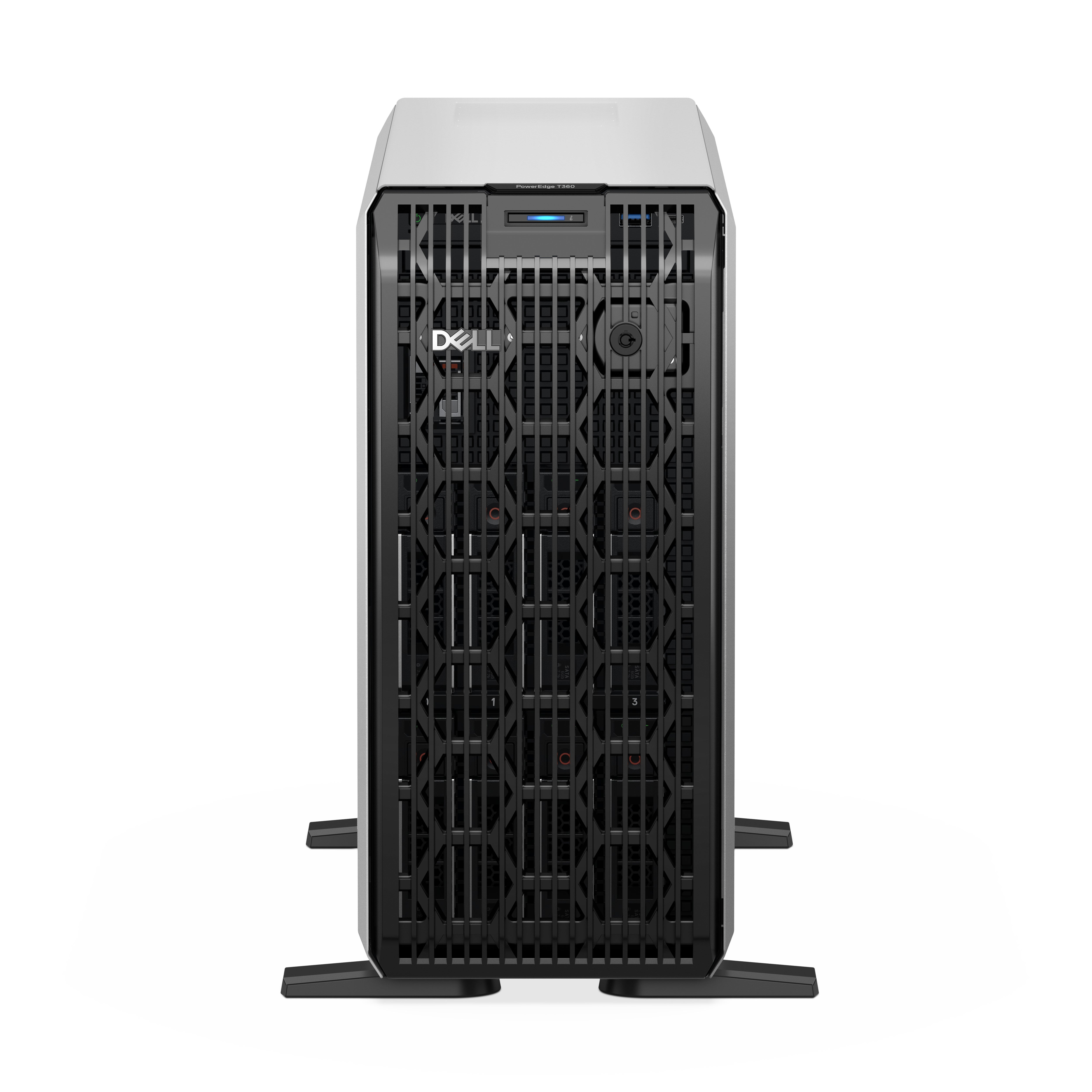 Serveur PowerEdge T360 - Tour - Xeon E2436 5GHz - 16 Go RAM - 480 Go SSD - 1 voie - Hot-Swap 3VC2G