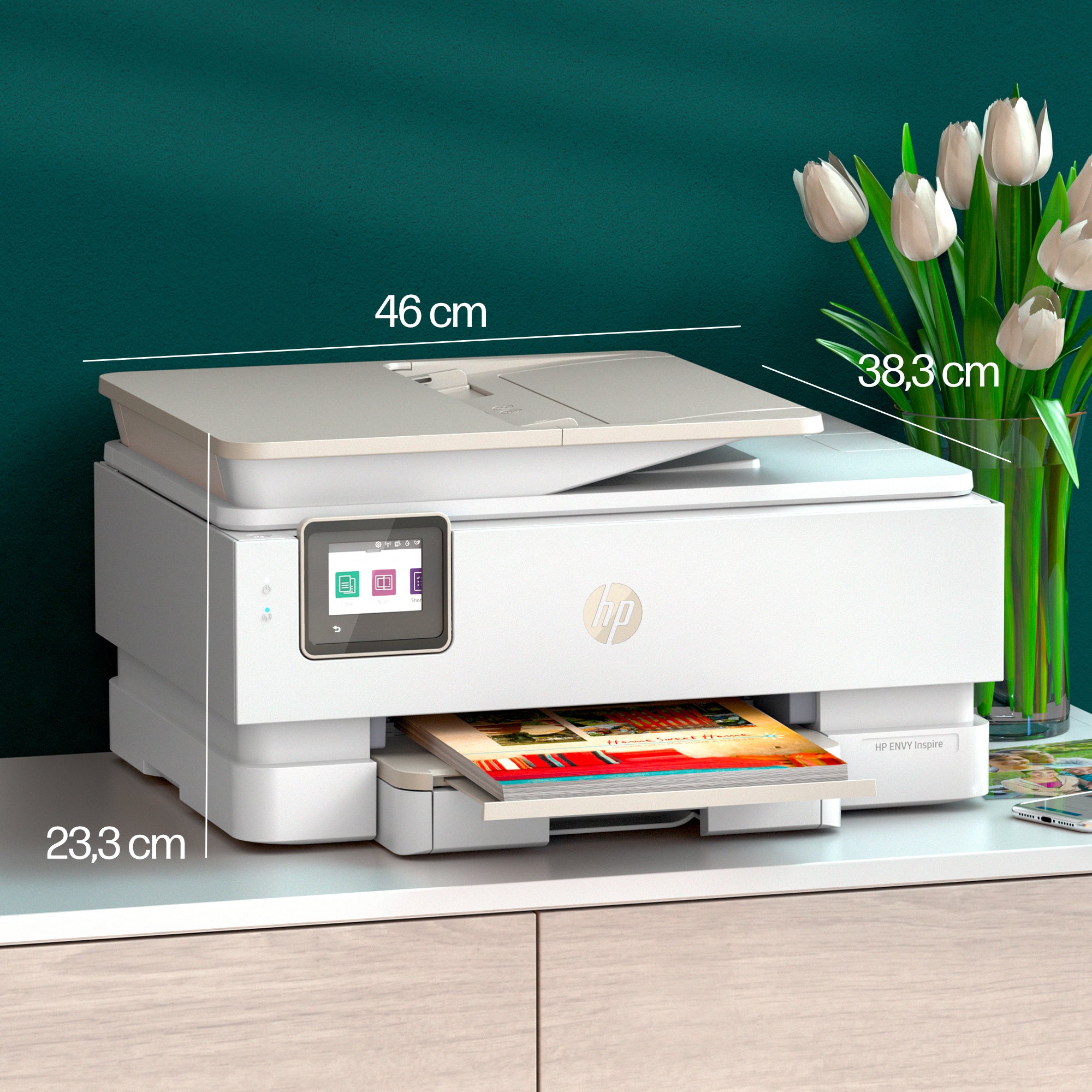 HP ENVY Inspire 7924e Sans fil All-in-One Couleur Imprimante, Instant Ink; Impression photo 349W0B#629