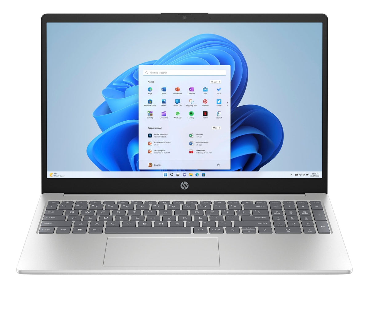 HP 15-FD0174NF 15.6″ i3-N305 • 8 GB • 512 GB SSD • AZERTY (French) W11 - Compridis