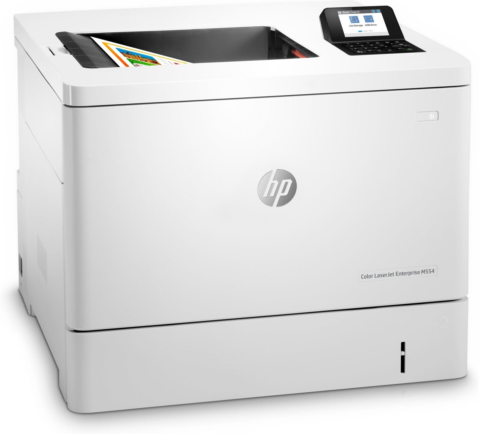 HP Color LaserJet Enterprise M554DN 7ZU81A – 33 ppm kleuren A4 laserprinter - Compridis