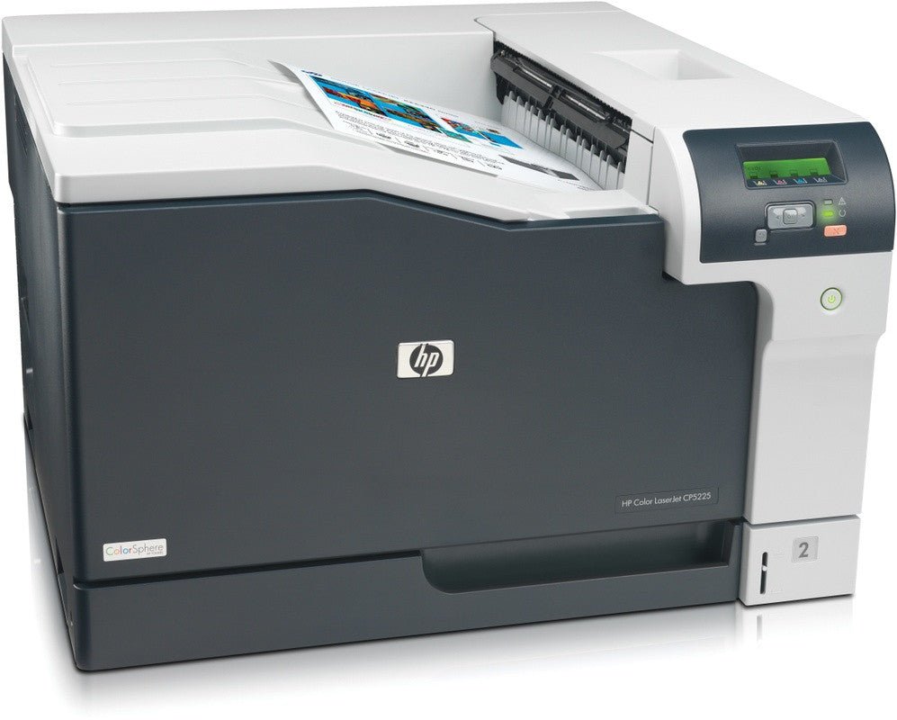 HP Color LaserJet Professional CP5225 CE710A – 20 ppm kleur/A3 laserprinter, Zwart/Grijs - Compridis