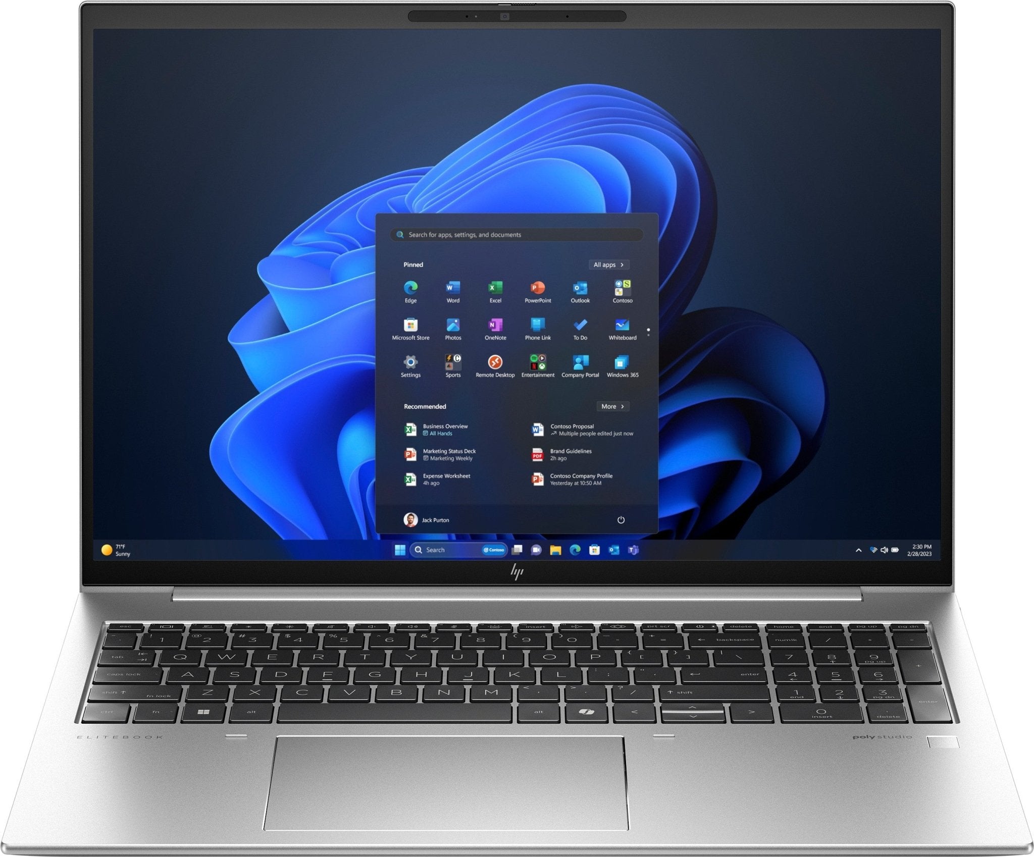 HP EliteBook 860 G11 16" U5 - 125U 16GB 512GB W11P QWERTY US 9G0H4ETABH - Compridis