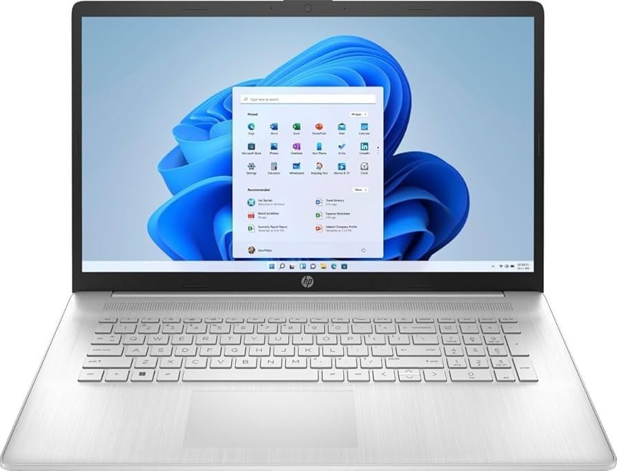 HP Laptop 17-CP0955ND 17.3" AMD Ryzen 5 5500U 16GB 512GB QWERTY US 8B2Q3EAABH - Compridis