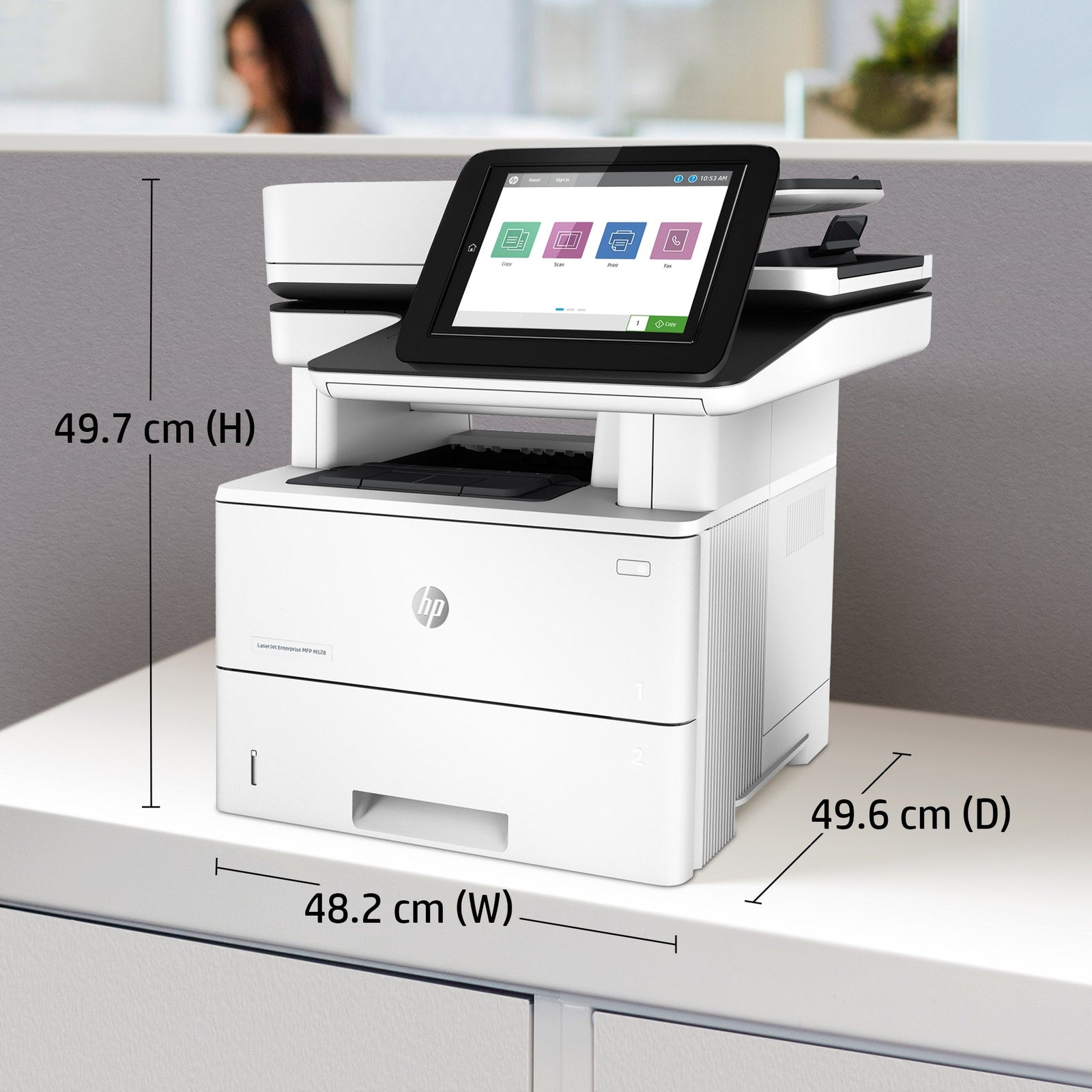 HP LaserJet Enterprise MFP M528DN 1PV64AB13 45 ppm zwart-wit - Compridis