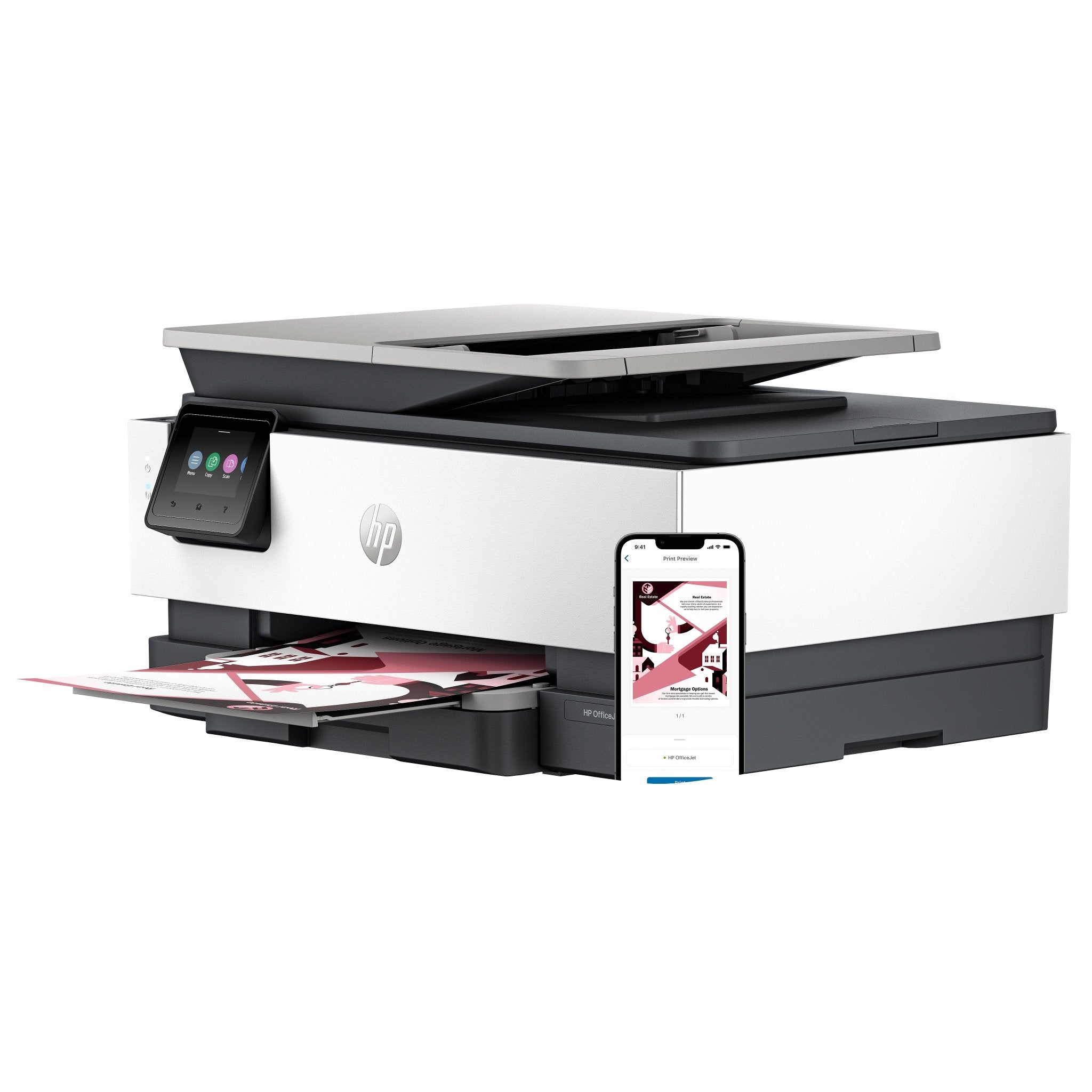 HP OfficeJet Pro 8122e Draadloos All - in - One Kleur Printer, Instant Ink; Dubbelzijdig printen 405U3B629 - Compridis