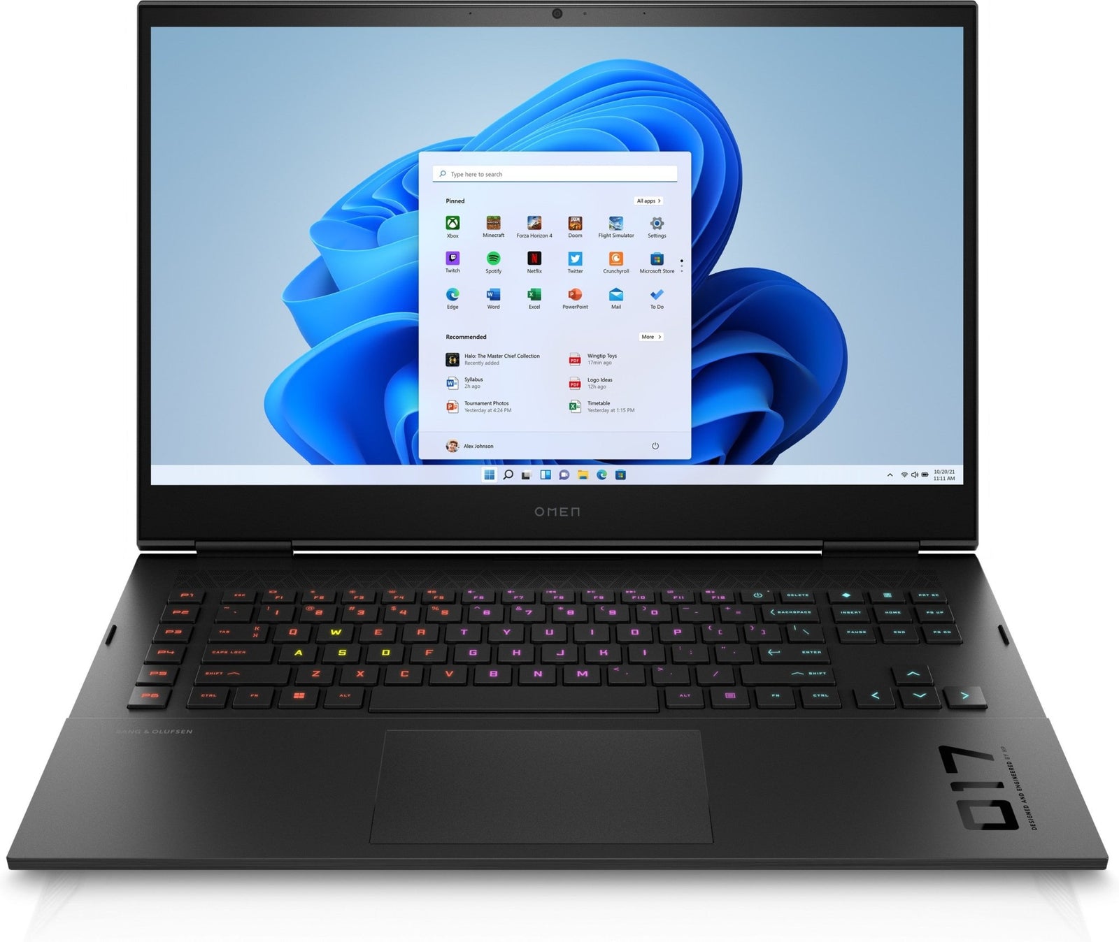 HP omen I7 - 12800HX 32GB 1TB nvidia GeForce RTX 3080 Ti W11H QWERTZ 72W65EAABD - Compridis
