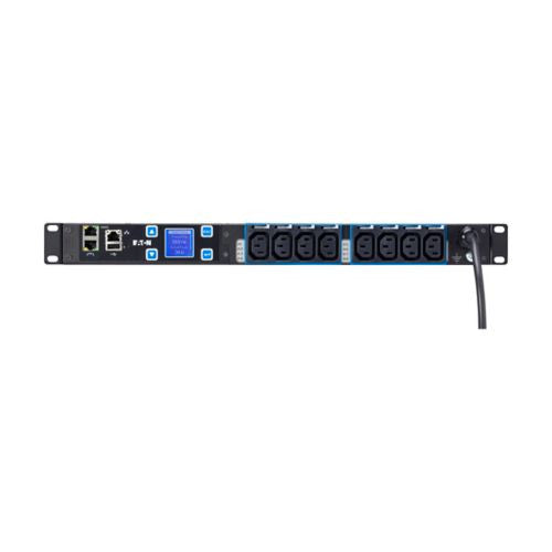 Eaton EMIH28 energiedistributie 8 AC - uitgang(en) 1U Zwart EMIH28 - Compridis