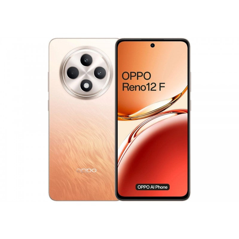 OPPO Reno12 F 4G 16,9 cm (6.67") Double SIM Android 14 USB Type-C 8 Go 256 Go 5000 mAh Orange CPH2687