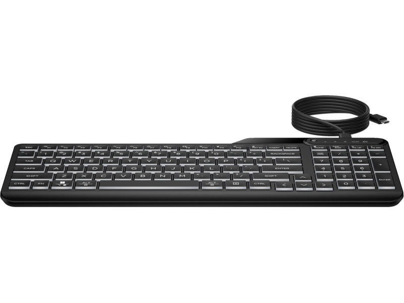 HP Clavier filaire rétroéclairé multi-appareil 405 7N7C1AA#ABD
