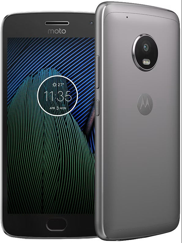 MOTOROLA Moto G5 Plus Zilver SM4456AC3R8