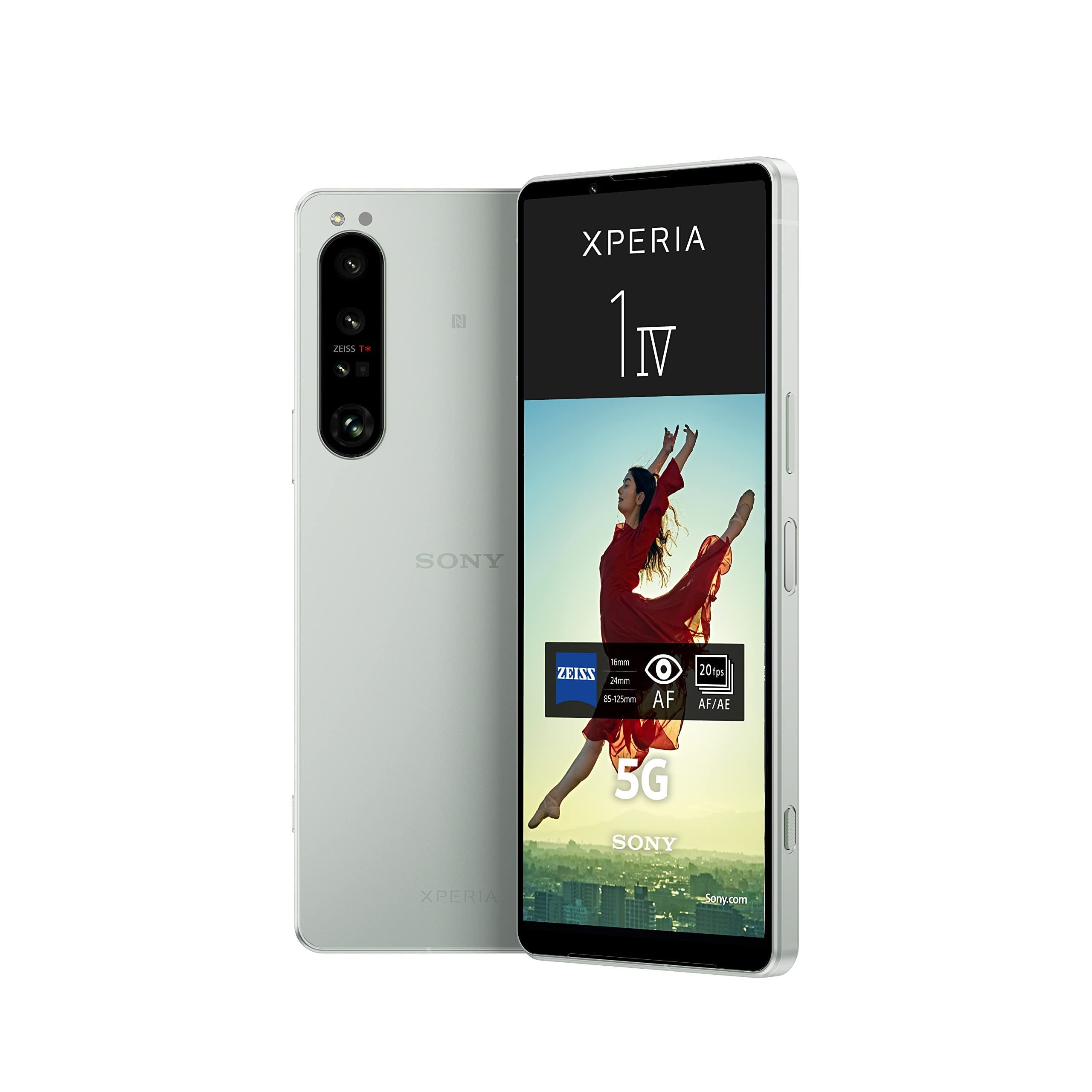 Sony Xperia 1 IV 16,5 cm (6.5") Double SIM Android 12 5G USB Type-C 12 Go 256 Go 5000 mAh Blanc XQCT54C0W.EEAC