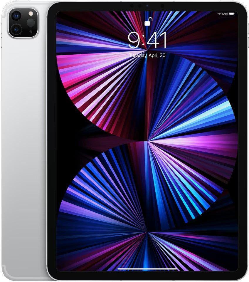 APPLE iPad Pro 11" WiFi 128 Go (2021) (Argent 2021) MHQT3FD/A