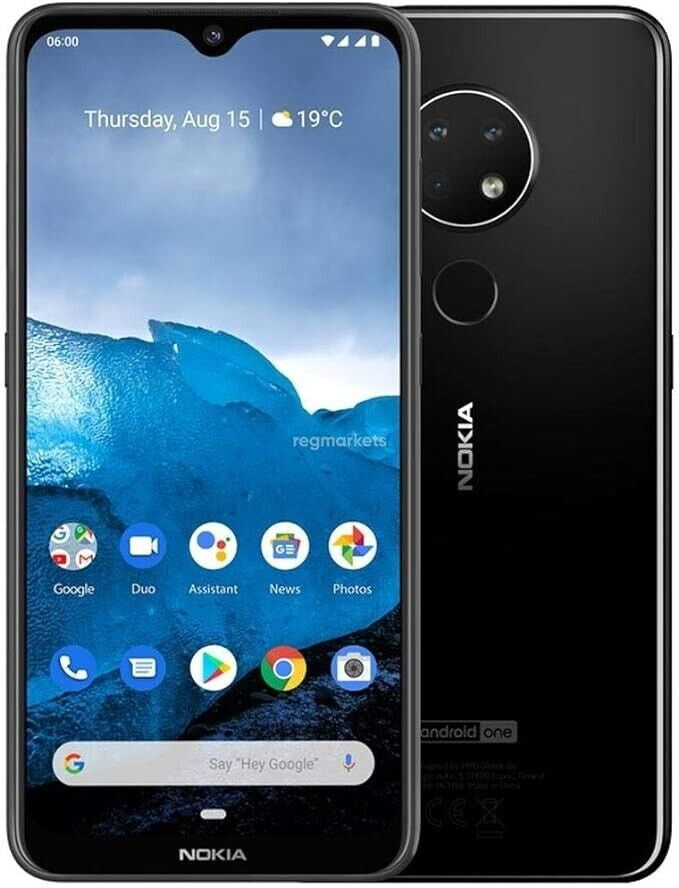 Nokia 6/2 16 cm (6.3") Android 9.0 4G USB Type-C 4 Go 64 Go 3500 mAh Noir 6830AA002279