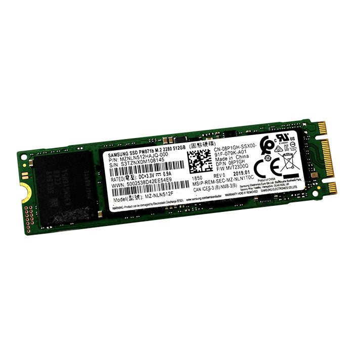 Samsung PM871b 512 GB M.2 SATA III TLC MZNLN512HAJQ-00000