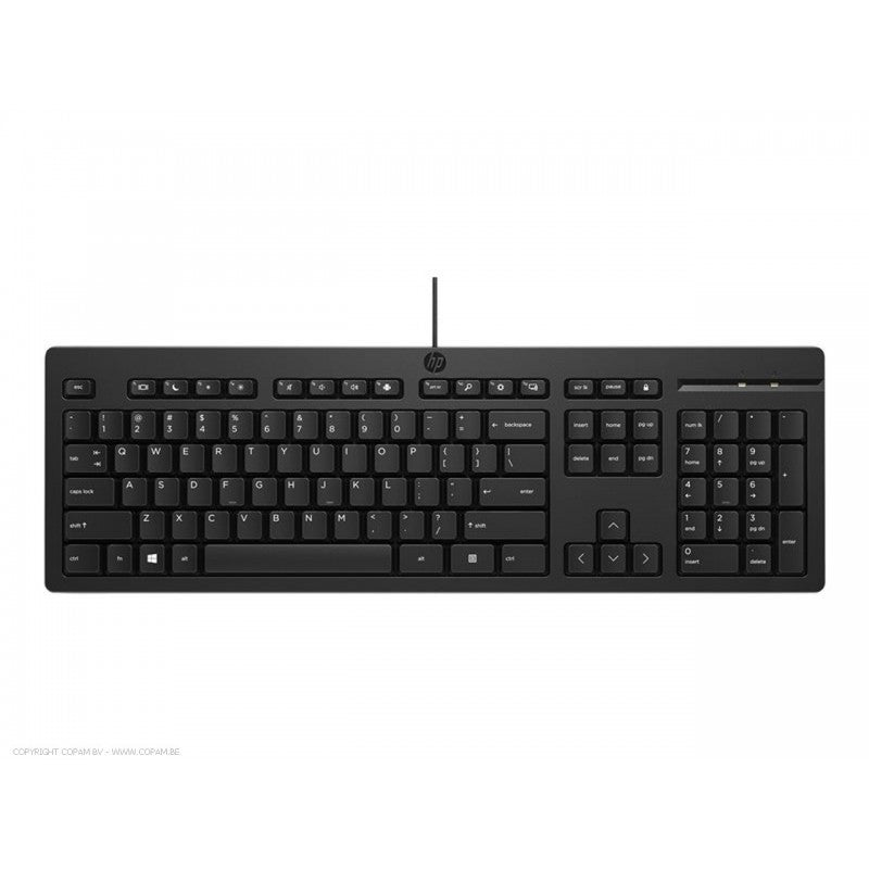 HP Toetsenbord 125 Bedraad AZERTY M27527-051