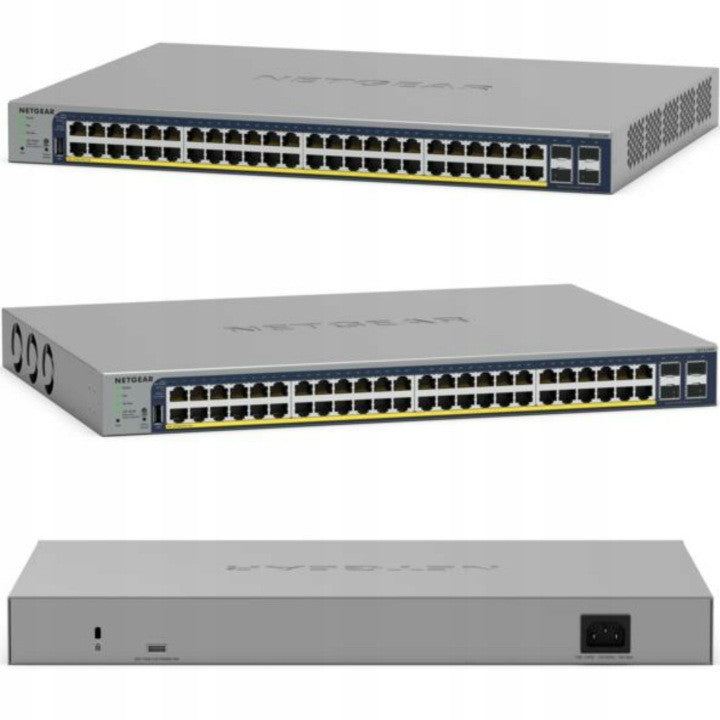 NETGEAR 24P GE PoE+ slimme schakelaar GS724TPP-300EUS