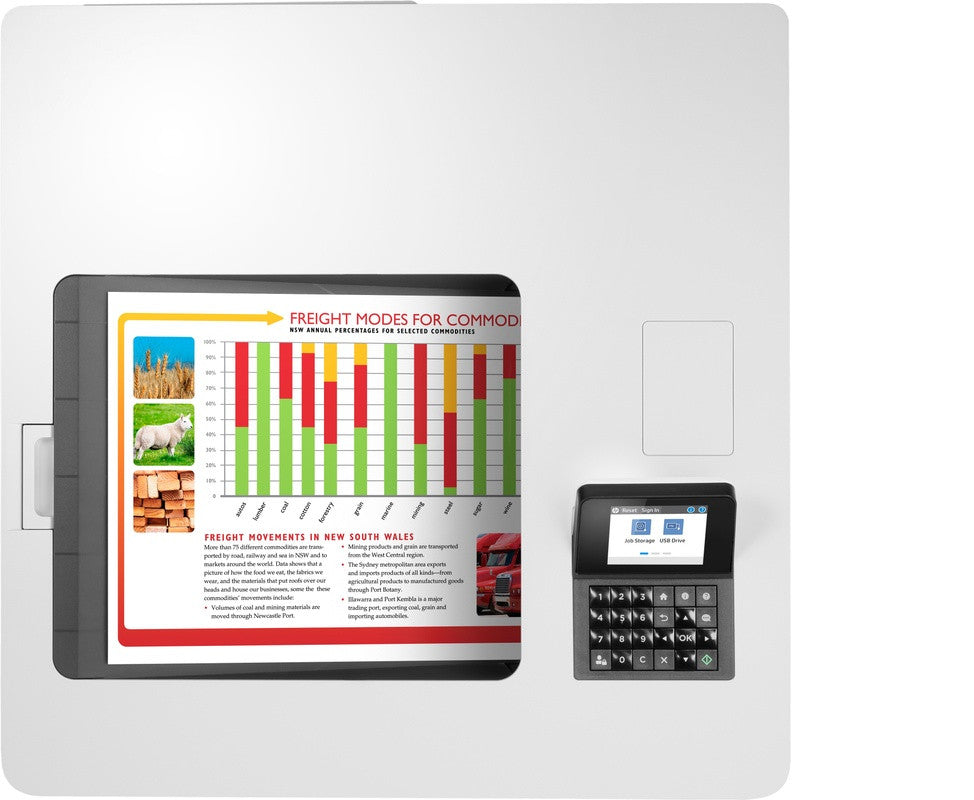 HP Color LaserJet Enterprise M554dn Printer series 7ZU81A#BAZ