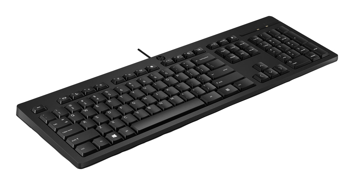 HP Clavier filaire 125 touches QWERTY danois 266C9AA#ABY