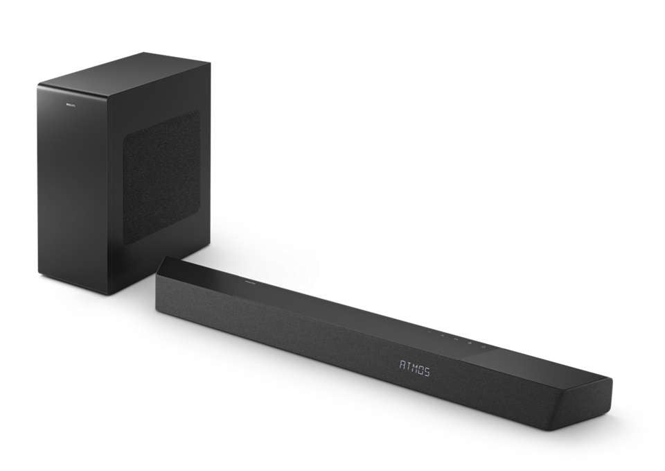 Philips TAB8907/10 haut-parleur soundbar Noir 3.1.2 canaux 720 W TAB8907/10