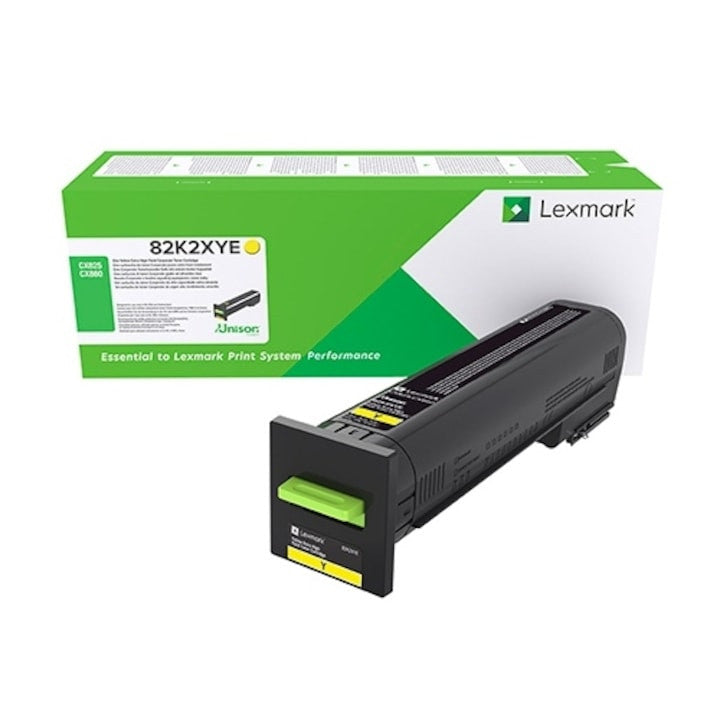 Lexmark 82K2XYE tonercartridge 1 stuk(s) Origineel Geel 82K2XYE