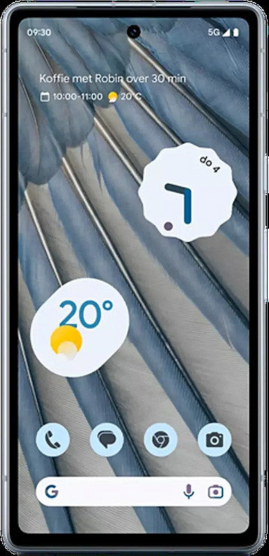 Google Pixel 7a 15,5 cm (6.1") Dual SIM Android 13 5G USB Type - C 8 GB 128 GB 4385 mAh Blauw GA04275 - GB - Compridis
