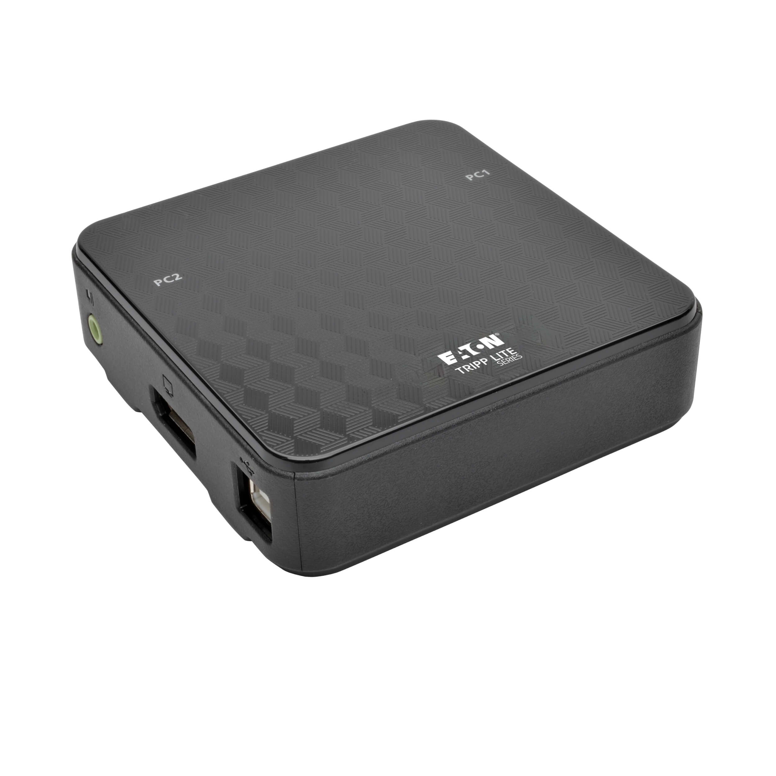 Tripp Lite B004-DP2UA2-K commutateur écran, clavier et souris Noir B004-DP2UA2-K
