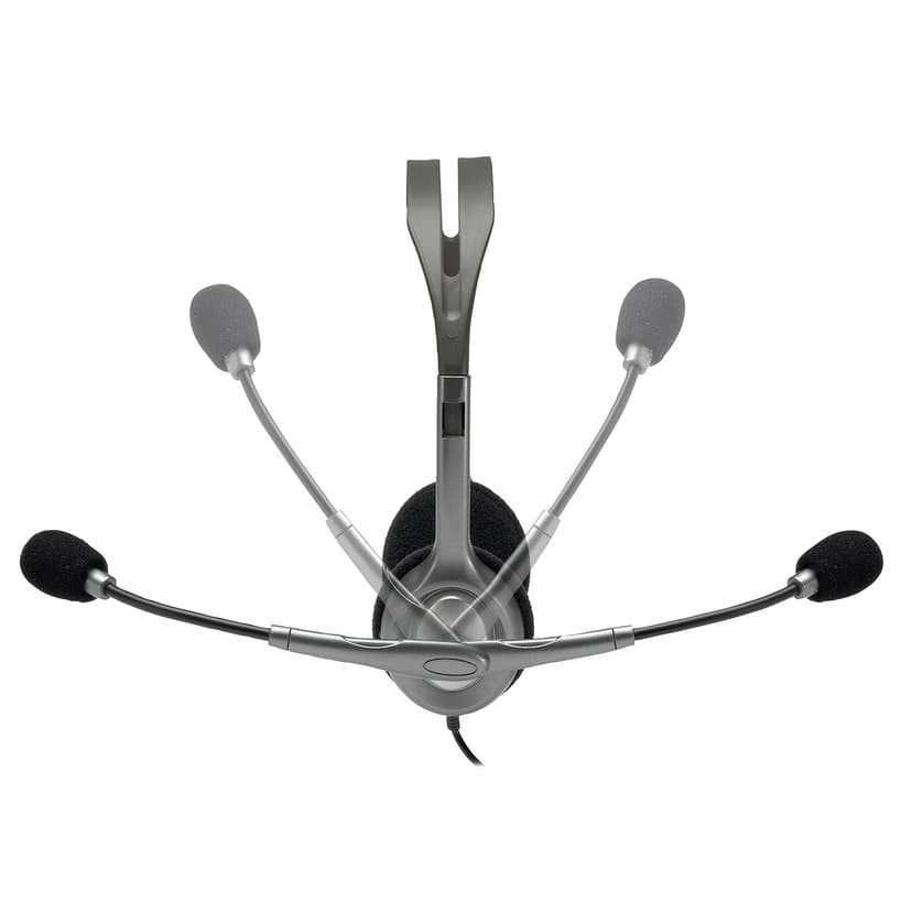 Logitech 981 - 000593 hoofdtelefoon/headset Bedraad Hoofdband Kantoor/callcenter Zwart 981 - 000593 - Compridis