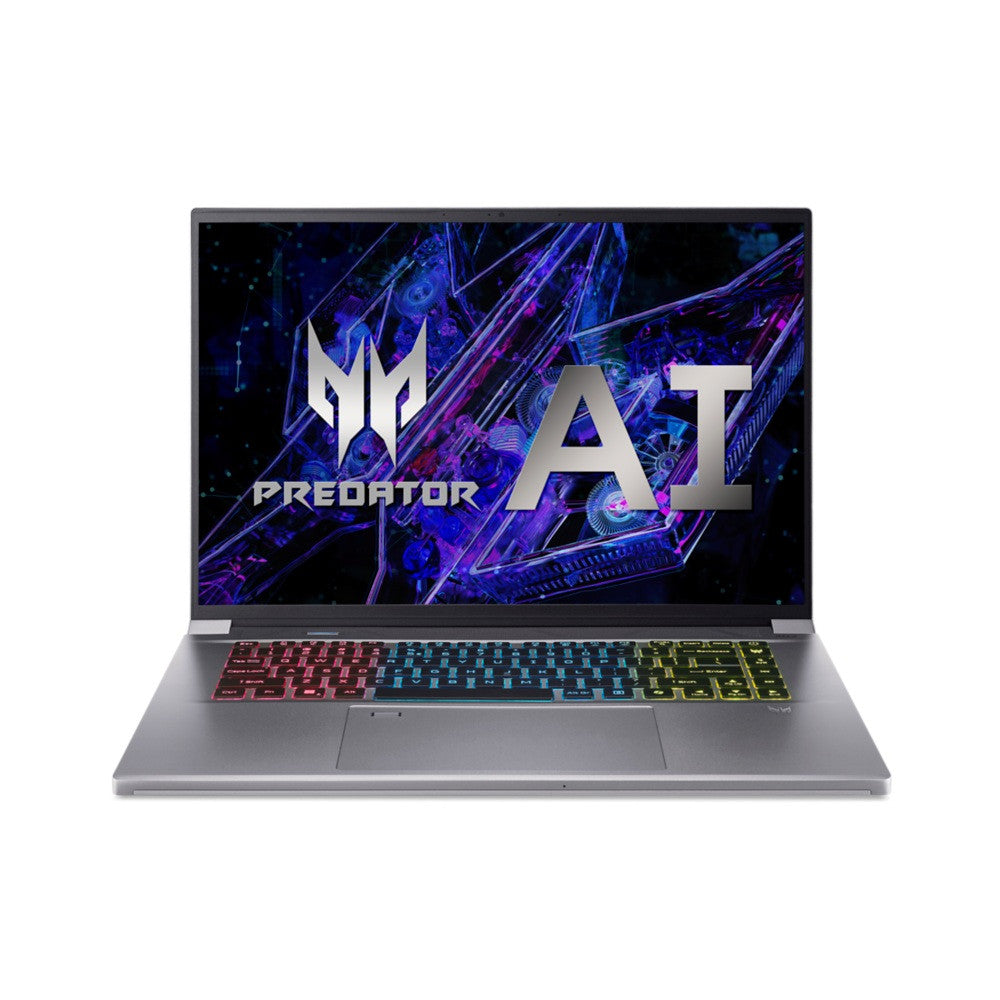 Acer Predator Triton Neo 16 PTN16-51-978P Copilot+ PC Intel Core Ultra 9 185H Ordinateur portable 40,6 cm (16") WQXGA+ 32 Go LPDDR5x-SDRAM 1 To SSD NVIDIA GeForce RTX 4070 Wi-Fi 6 (802.11ax) Windows 11 Home Argent NH.QPPEG.002