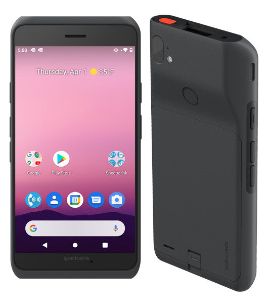 Spectralink Smartphone professionnel Versity 9653 avec Wi-Fi LTE et lecteur de codes-barres KBK9653101