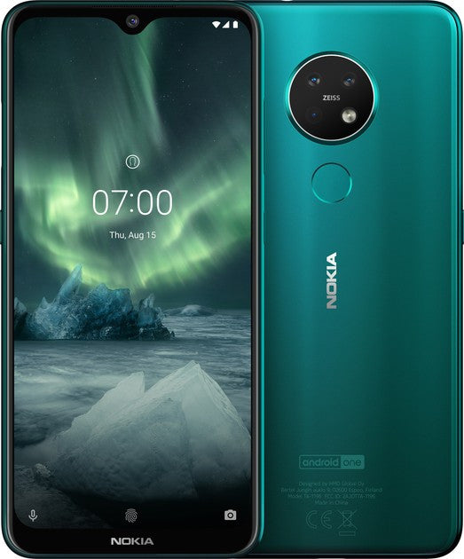 NOKIA 7.2 (4 Go de RAM, 64 Go de stockage) Vert 6830AA002185