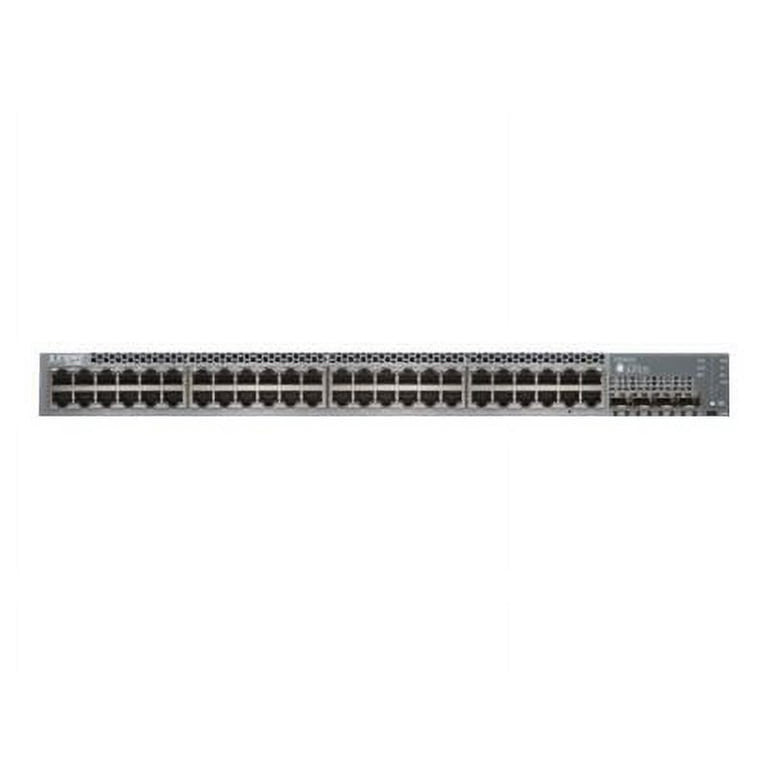 Juniper EX3400 - 24P netwerk - switch Managed Gigabit Ethernet (10/100/1000) Power over Ethernet (PoE) 1U Grijs EX3400 - 24P - Compridis