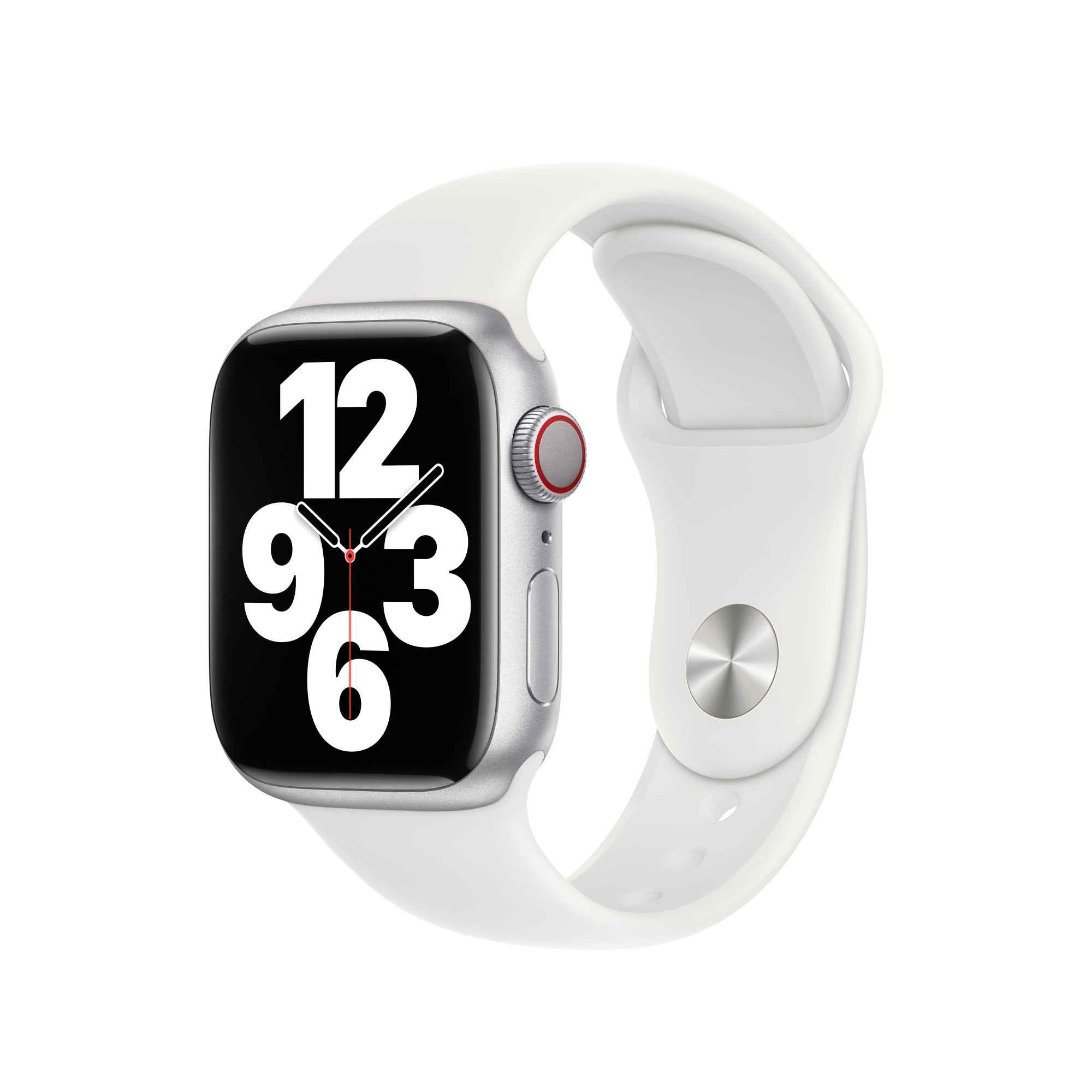 Apple 3K926ZM/A Smart Wearable Accessories Band White Fluoroelastomer 3K926ZM/A