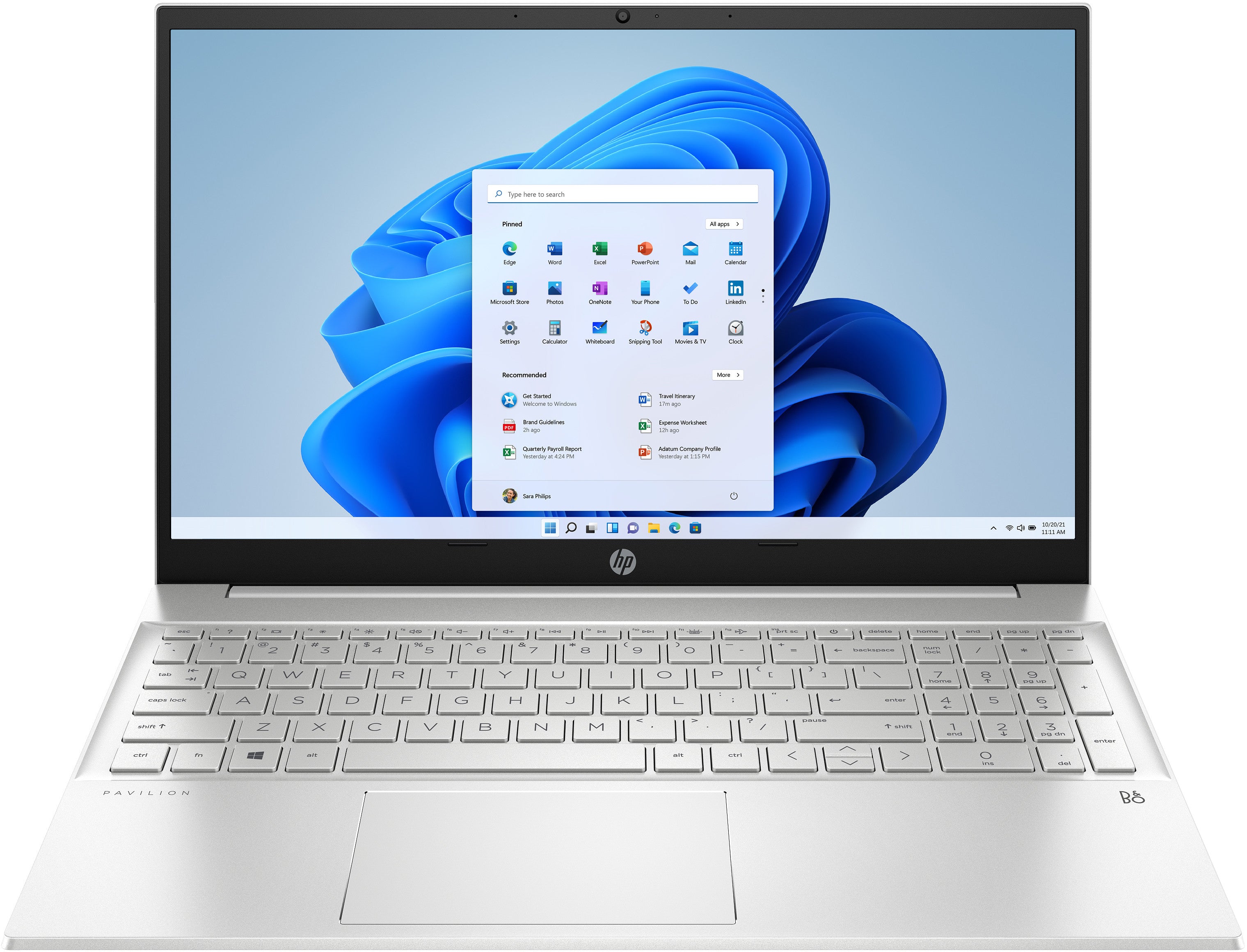 HP Pavilion R5-5500U 16GB 512GB 15.6" W11H QWERTY US 84K40EA#ABH