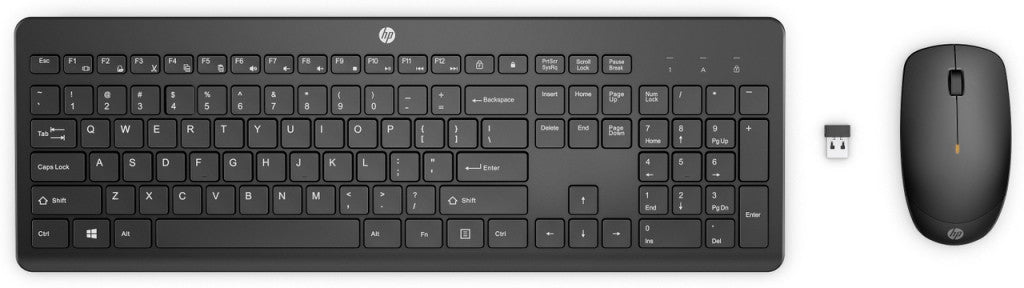 HP Ensemble clavier et souris sans fil 230 18H24AA#ABB