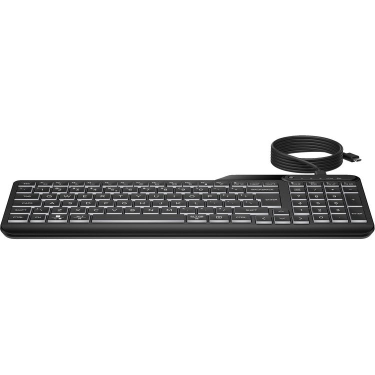 HP 400 Backlit Wired Keyboard 7N7C0AA#AC0