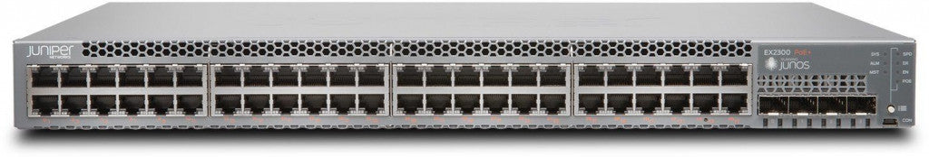 JUNIPER Schakelaar 48 - POORTS 10/100/1000BASE - T Poe+ EX2300 - 48P - Compridis